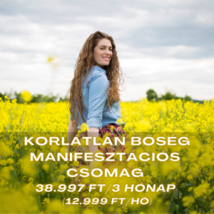Korlátlan bőség manifesztációs csomag