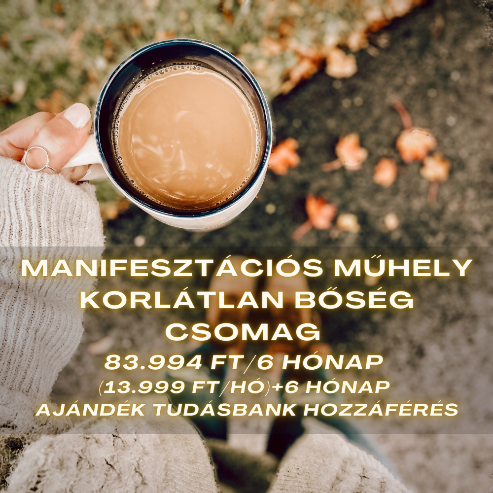 Manifesztációs Műhely Korlátlan Bőség csomag